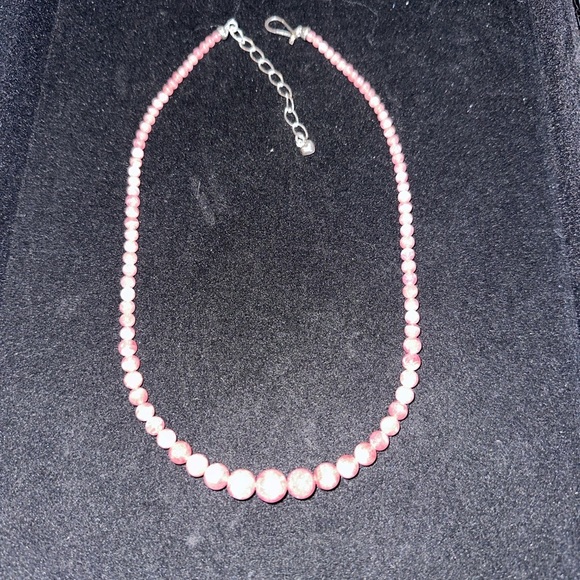Strawberry quartz bead necklace by Jay King - Picture 4 of 10